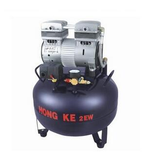 靜音無油空氣壓縮機 HK-2EW-35(一拖二)