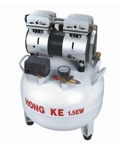 靜音無油空氣壓縮機 HK-1EW-30(一拖一)
