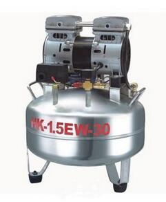 靜音無油空氣壓縮機 HK-1EW-30A(一拖一)