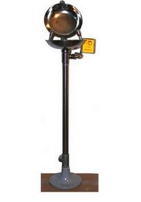 304不銹鋼立式洗眼器 翻蓋