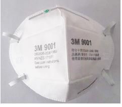 3M 9001防塵防霧霾口罩折疊式(耳帶式）
