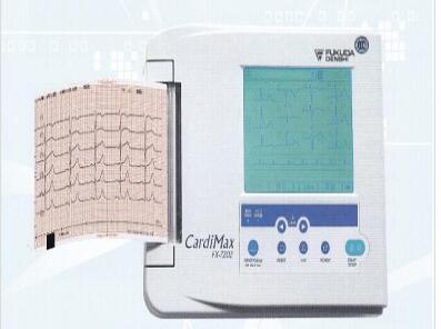 日本福田 多道自動分析心電圖機 FX-7202