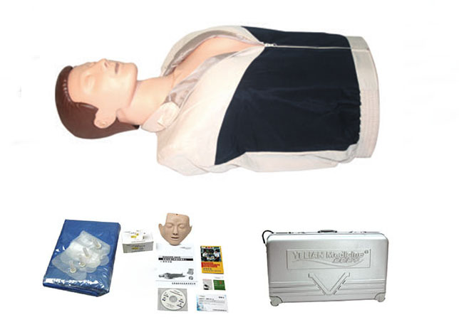 半身心肺復蘇模擬人不帶控制器鋁箱裝?