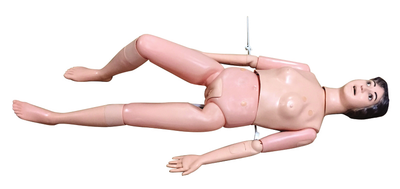 關(guān)節(jié)橡皮筋固定新型多功能護理人實習模型KAS-II