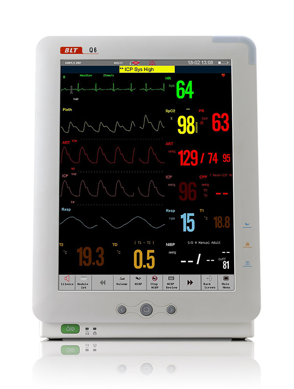 寶萊特手術(shù)室插件式監(jiān)護(hù)儀Q6
