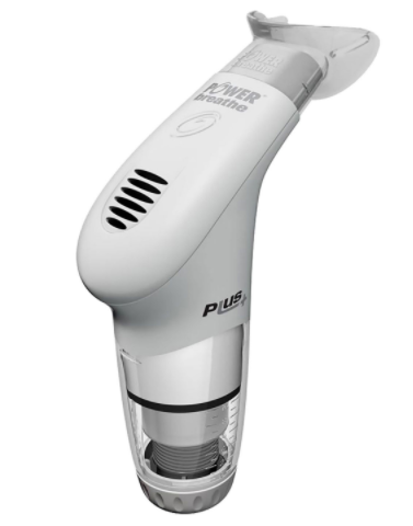 PowerBreathe Medic PLUS 力量呼吸 呼吸肌肉訓練器 肺活量訓練器 白色 康復型