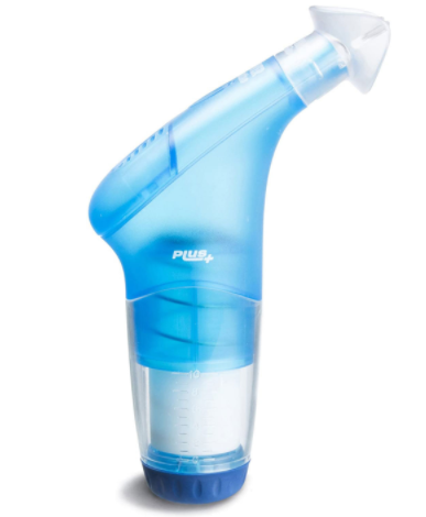 PowerBreathe PLUS 力量呼吸 呼吸肌肉訓練器 肺活量訓練器 藍色 中阻型