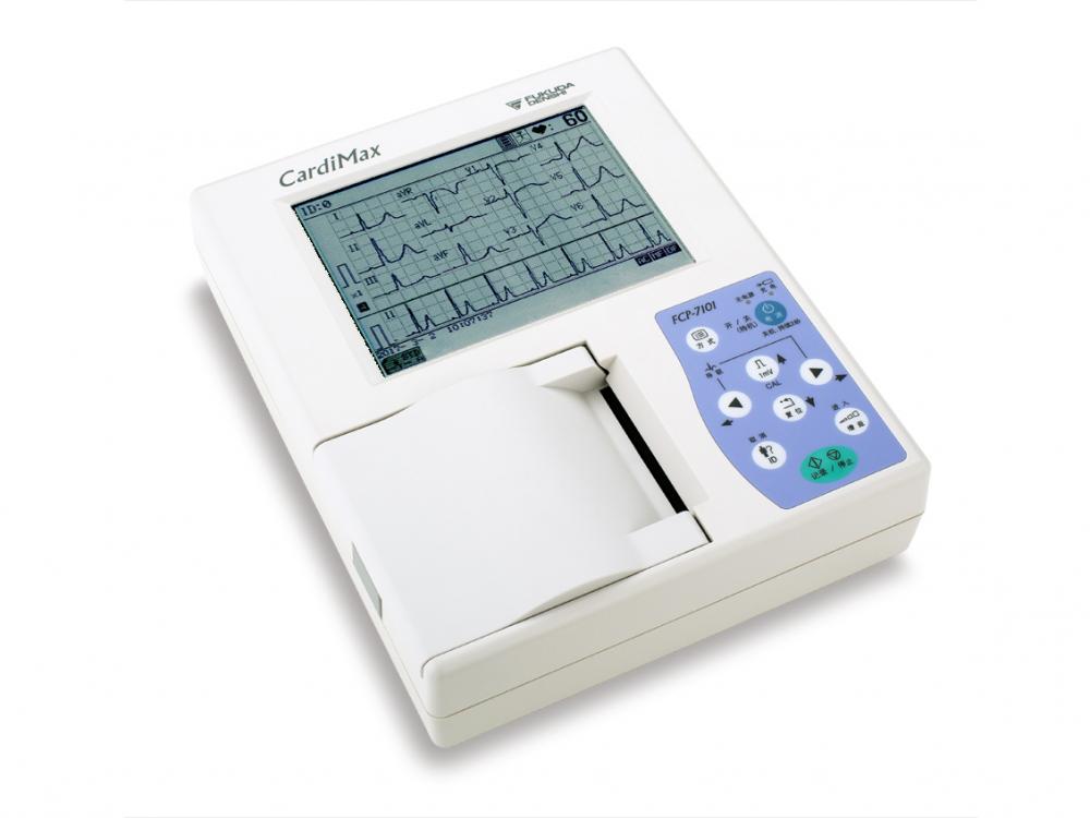 福田FCP-7101三道心電圖