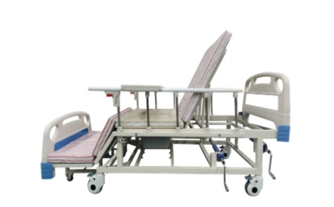 栩烽手動雙搖便桶床XF8787